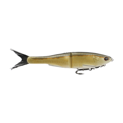 Berkley Powerbait Nessie 5 Soft Plastic Glide Bait Fishing Lure #Golden  Shiner