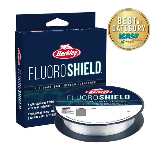 Berkley FluoroSheld Fluorocarbon Infused Copolymer Fishing Line - Choose Lb