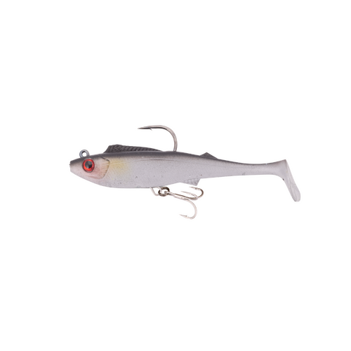 Berkley 2022 Shimma Pro Rig 6.5 Rigged Soft Plastic Fishing Lure #Silver  Ghost