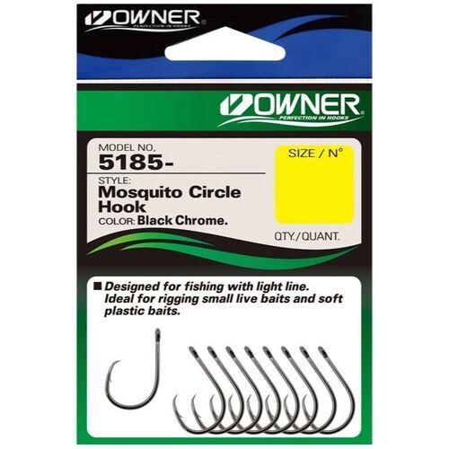 Owner 5185-101 Mosquito Circle Fishing Hook #1